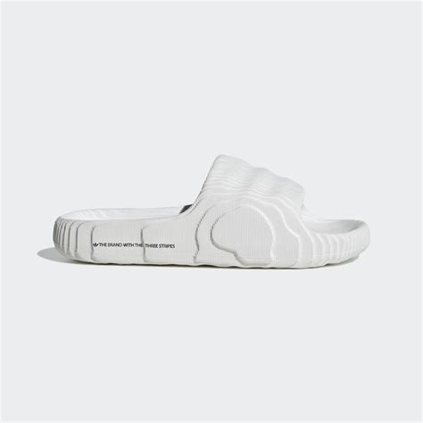 weiße slippers adidas|White Slides .